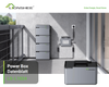 Magazzino Europa 1kwh 2kwh 3kwh 4kwh 5kwh 6kwh Batteria solare impilabile LiFePo4 per accumulo di litio